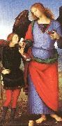 PERUGINO, Pietro Tobias with the Angel Raphael sgh USA oil painting artist